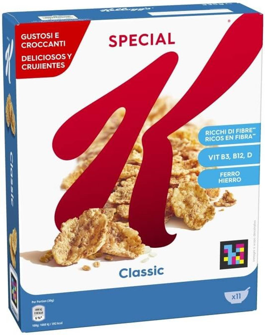 Kellogg's Special K Cereales 335g - Ligero y Nutritivo para Tu Desayuno Saludable
