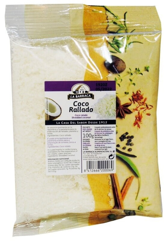 Barraca Coco Rallado 100 gr