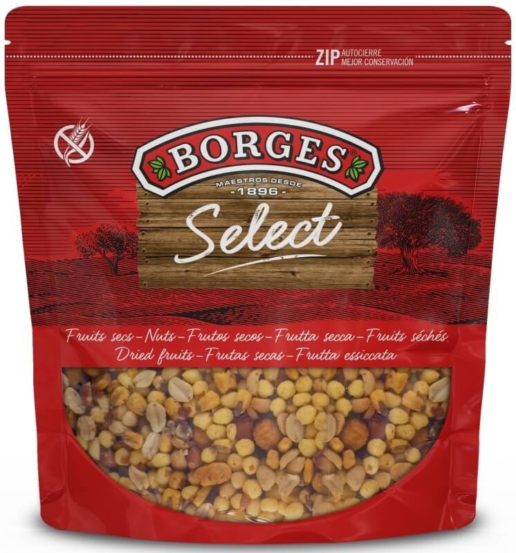 Borges Mezcla Frutos Secos Barbacoa 1 kg