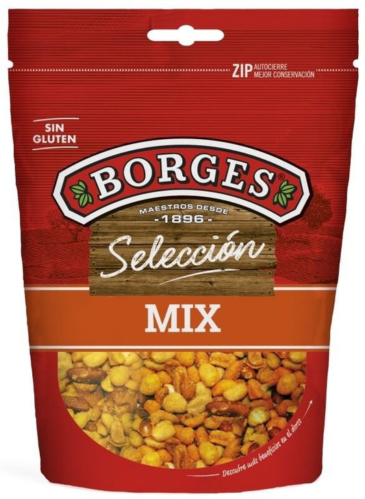 Borges Mezcla Frutos Secos Barbacoa 80 gr