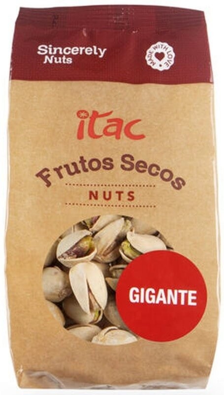 Itac Pistacho Gigante Tostado Aguasal 100 gr