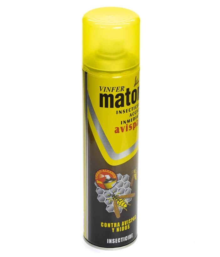 Vinfer Matón Insecticida Avispas y Nidos 400 ml – Acción Inmediata para una Protección Eficaz a Distancia