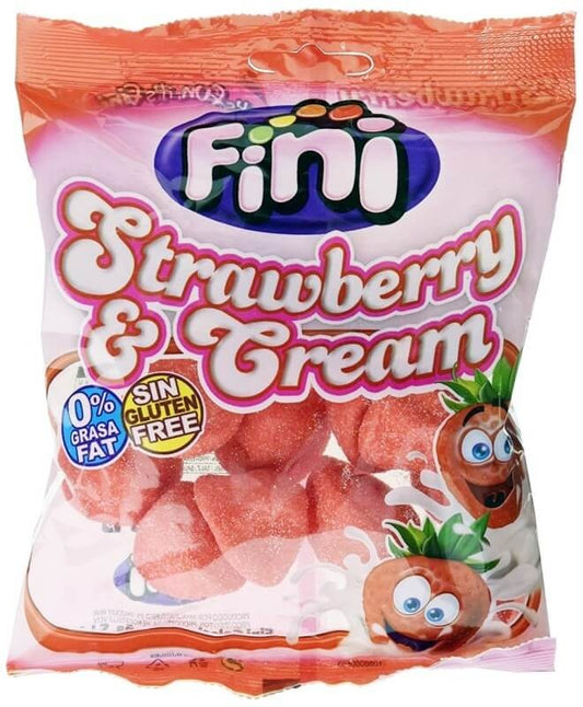 Fini Fresa Con Nata Bolsa 75 gr