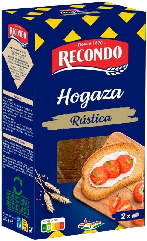 Recondo Hogaza Rustica 240 gr