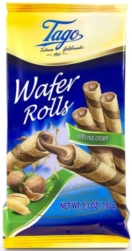 Tago Wafer Rolls Avellana 150G