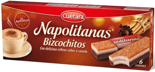 Cuétara Napolitanas Bizcochitos 6U 144G