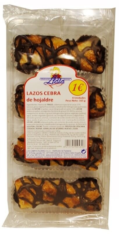 LIDIA lazos cebra 165 gr