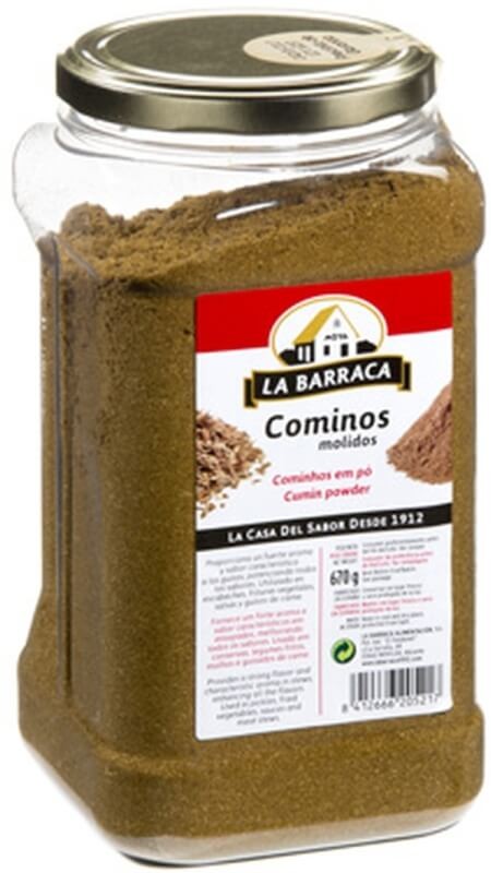 La Barraca Cominos Molidos 620 g – El Toque Esencial para tus Recetas