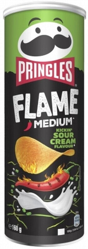 Pringles Flame Sour Cream 160 gr