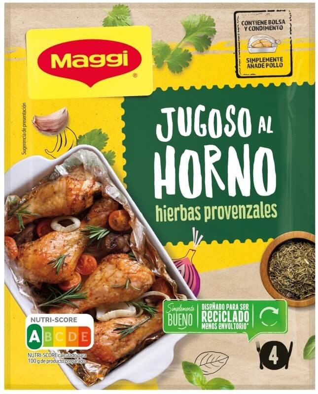 Maggi Jugoso Al Horno Pollo a las Hierbas Provenzales 34 gr