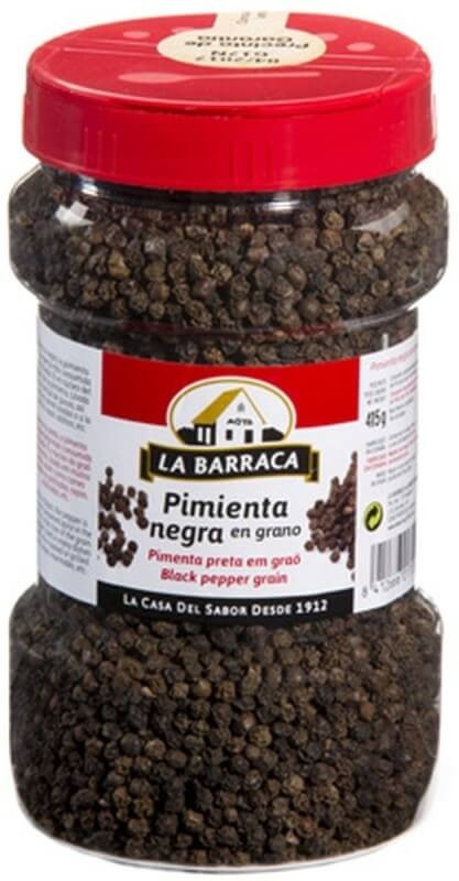 La Barraca Pimienta Negra En Grano Bote Hotelero 350 gr