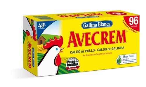 Avecrem Caldo De Pollo 96 Pastillas