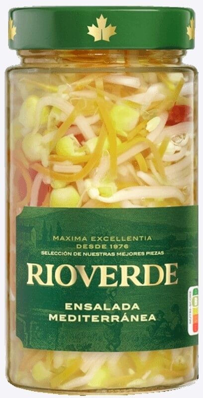 Rioverde Ensalada Mediterránea Frasco 370 gr