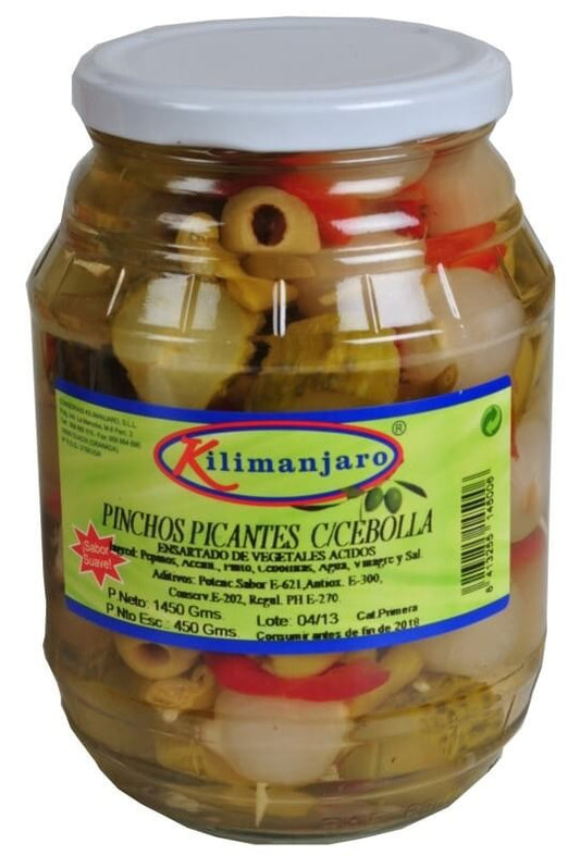 Kilimanjaro Banderilla Picante Frasco 1450 gr