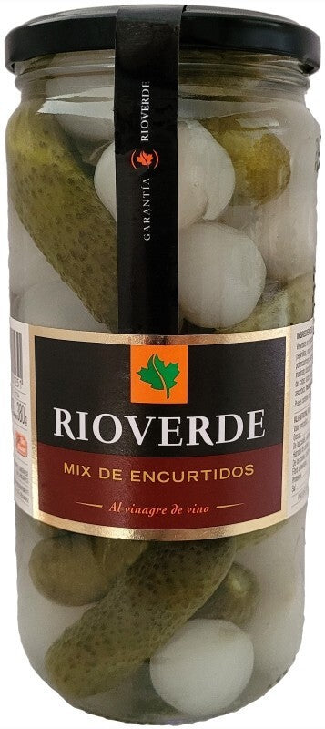 Rioverde Mix De Encurtidos Frasco 680 gr