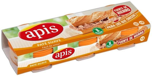 Apis Paté Hígado De Cerdo 3 Unidades X 80 gr