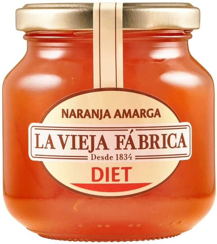 La Vieja Fábrica Mermelada Naranja Amarga Diet 290 g