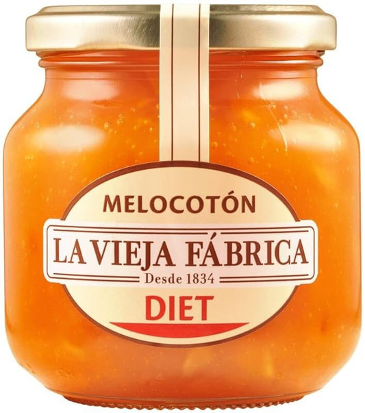 La Vieja Fábrica Mermelada De Melocoton Sin Azúcar 280 gr