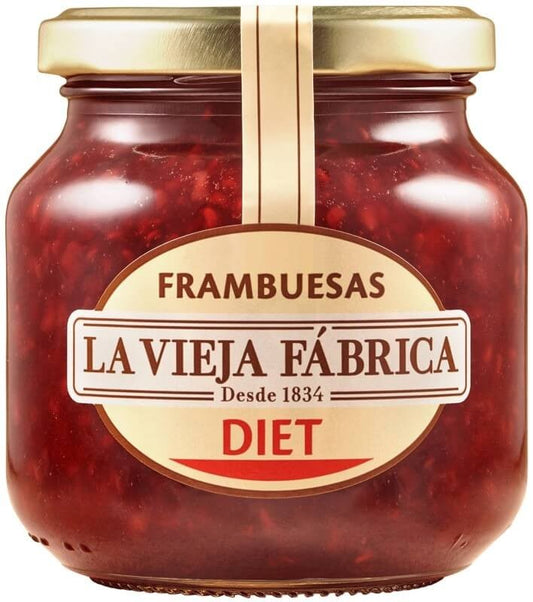 La Vieja Fábrica Mermelada De Frambuesa Sin Azúcar 280 gr