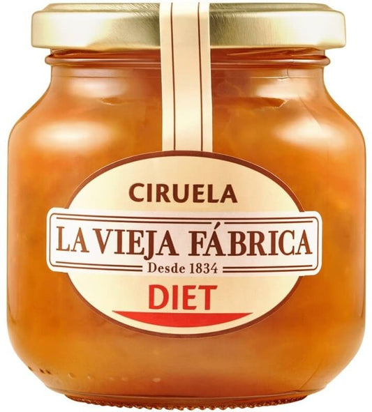 La Vieja Fábrica Mermelada De Ciruela Sin Azúcar 280 gr