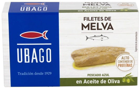 Ubago Filetes de Melva En Aceite De Oliva 125 gr