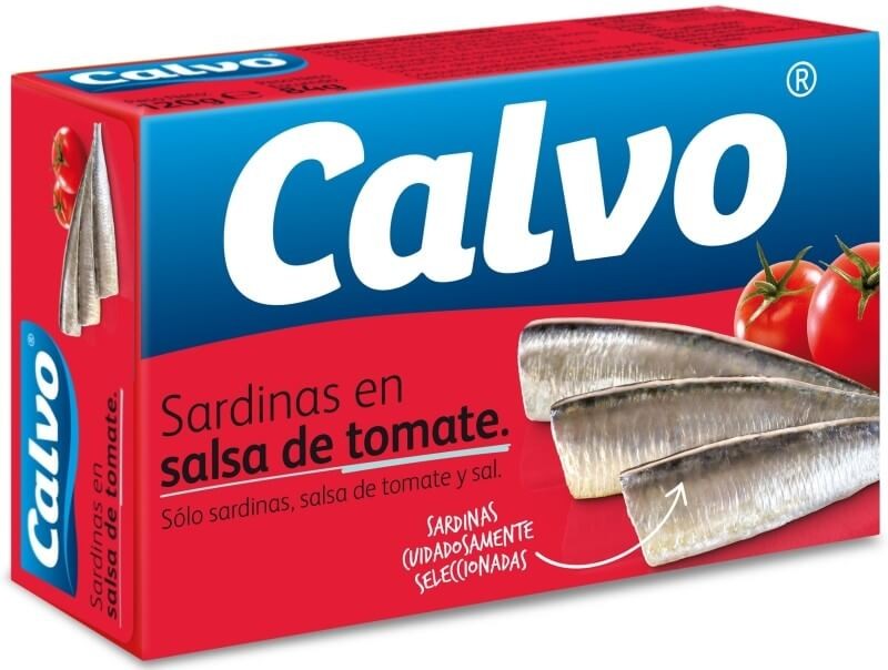 Calvo Sardinas en Salsa de Tomate 120G