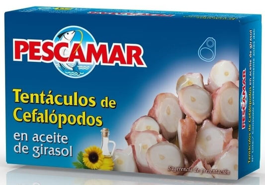 Pescamar Cefalopódo Aceite De Girasol 111 gr