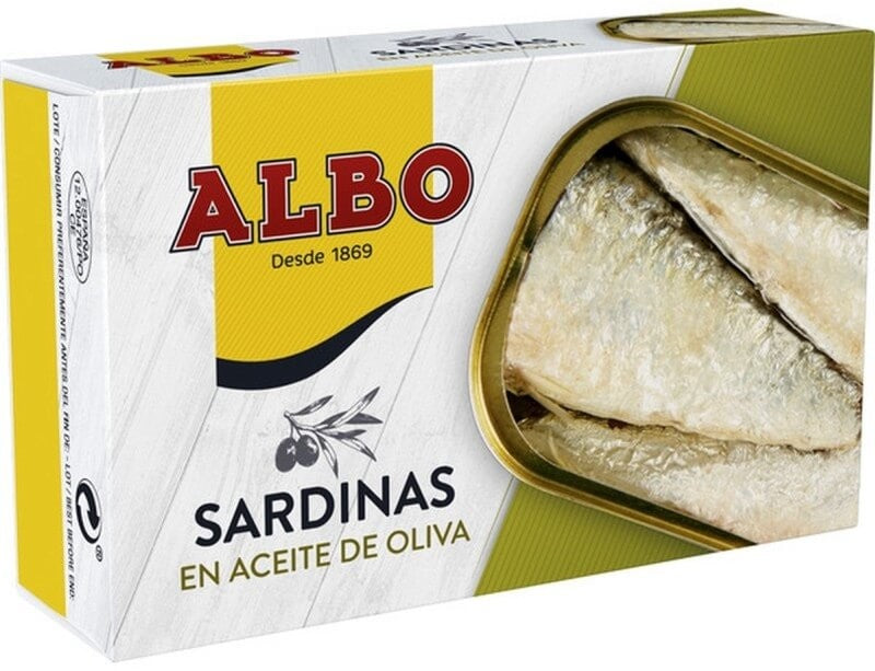 Albo Sardinas en Aceite de Oliva RR-120 – Sabor Tradicional con Calidad Gourmet