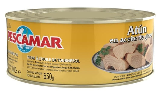 Pescamar Atún En Aceite Vegetal 1000 gr