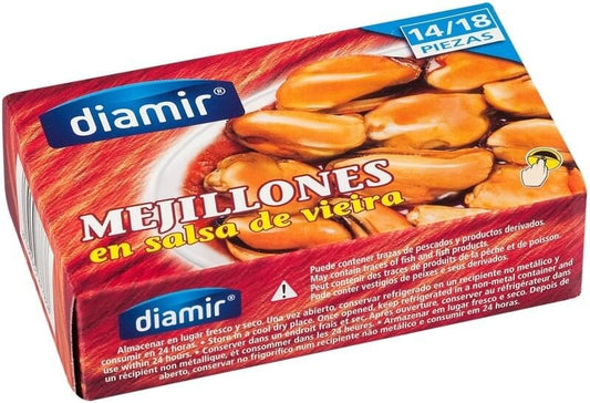 Diamir Mejillones en Salsa de Vieira 14/18 111 gr