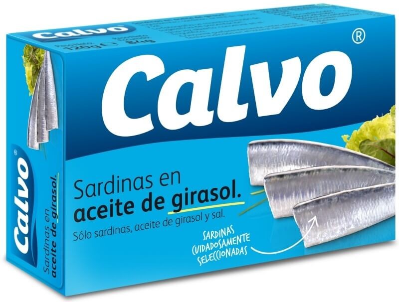 Calvo Sardinas en Aceite de Girasol 115 gr