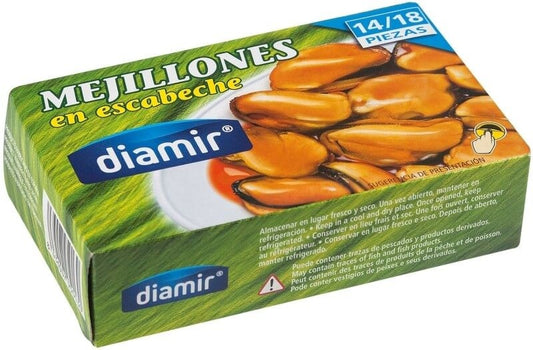 Diamir Mejillones en Escabeche 14/18 120 gr