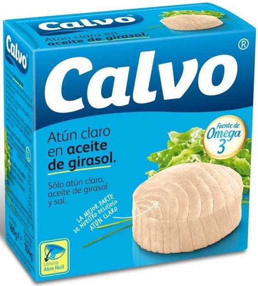 Calvo Atún Claro en Aceite de Girasol 160 gr