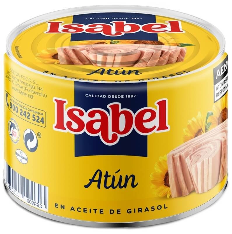 Isabel Atún En Aceite Vegetal 400 gr