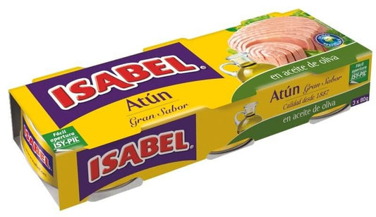 Isabel Atún En Aceite De Oliva 3 Latas X 85 gr