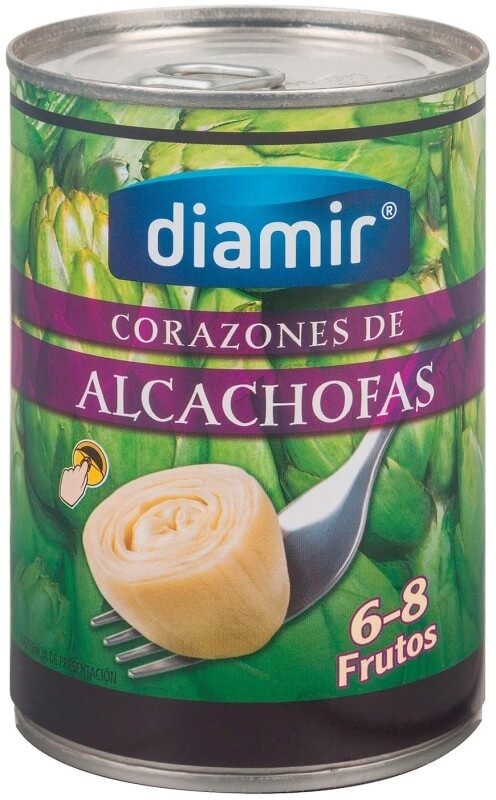 Diamir Corazones de Alcachofas 390G – Sabor Natural, Listos para Disfrutar