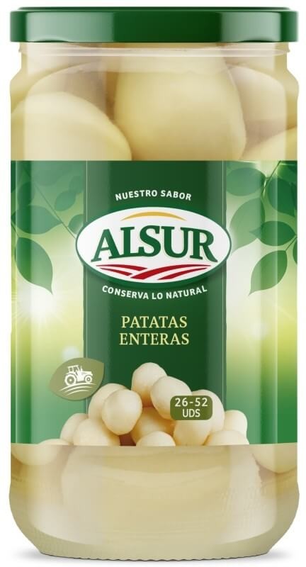 Alsur Patatas Cocidas Frasco Peso Neto 680 gr Peso Escurrido 425 gr