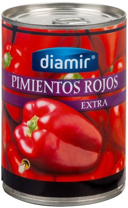 Diamir Lata Pimiento Morrón Extra 390 gr