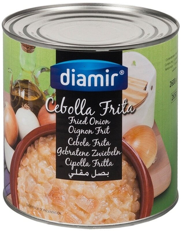 Cebolla Frita Diamir 2600G - Práctica y Lista para Usar