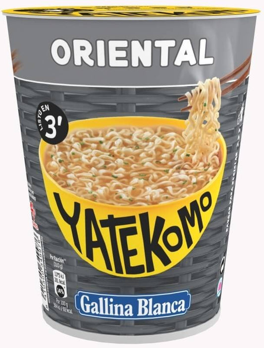 Gallina Blanca Yatekomo Fideos Orientales Sabor Oriental 61 gr