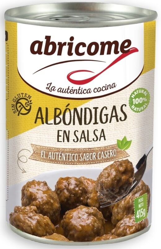 Abricome Albóndigas en Salsa 420 g – Sabor Casero 100% Natural Listo para Disfrutar