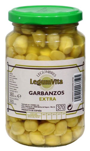 Legumvita Garbanzo Cocido Extra 360 gr