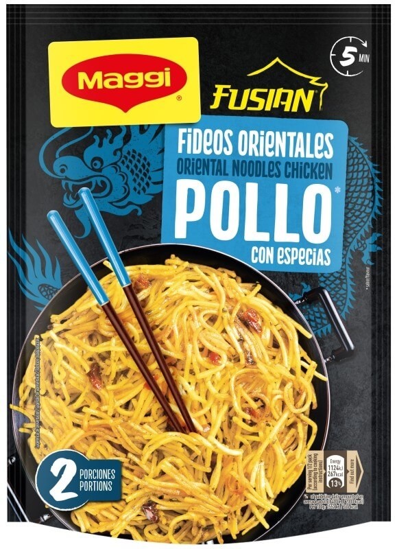 Maggi Fideos Orientales Pollo 121G – Sabor Asiático en Minutos
