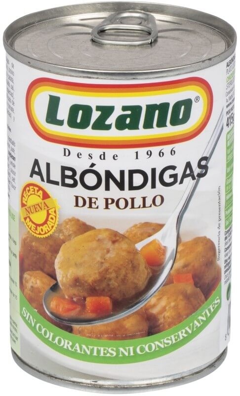 Lozano Albóndigas De Pollo 400 gr