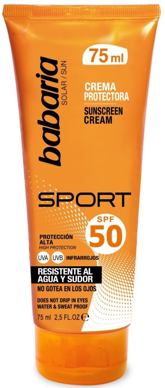 Babaria Crema Protectora Facial Sport F50 75 ml