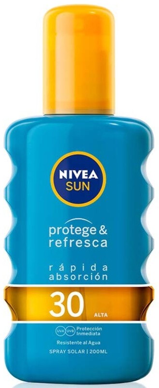 Nivea Sun Loción Solar FP30 Protege & Hidrata Spray 200 ml