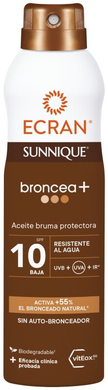 Ecran Aceite Bronceador Bruma FP10 250 ml