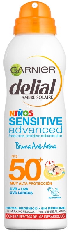 Delial Leche Solar en Bruma FP50 Niños Sensitive 150 ml