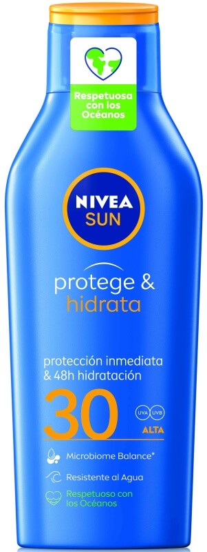 Nivea Sun Leche Solar FP30 Protege & Hidrata Famil 400 ml