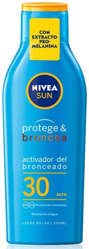 Nivea Sun Leche Solar Protege & Broncea FPS 30 200 ml